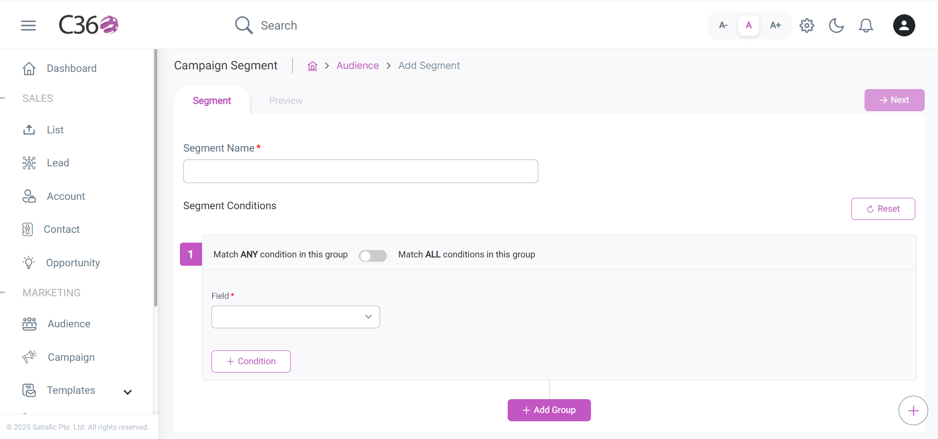 Add Segment